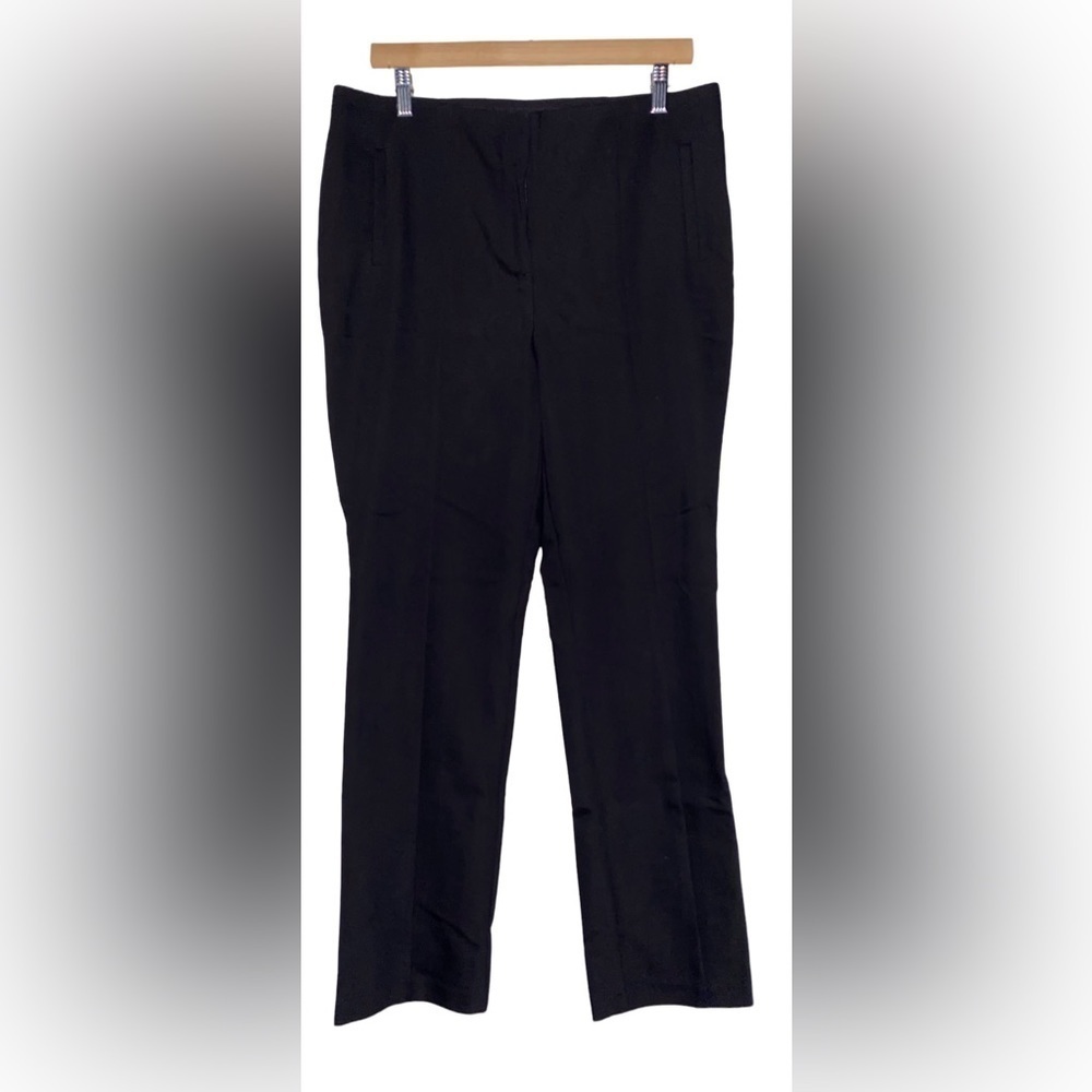 Chico's Manhattan So Slimming High Rise Straight Leg Pant Women S‎ Work Office